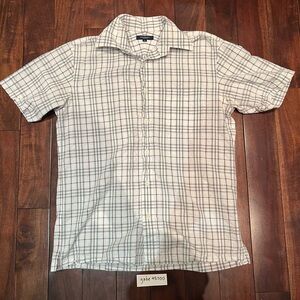 Vintage Burberry White Button up Shirt